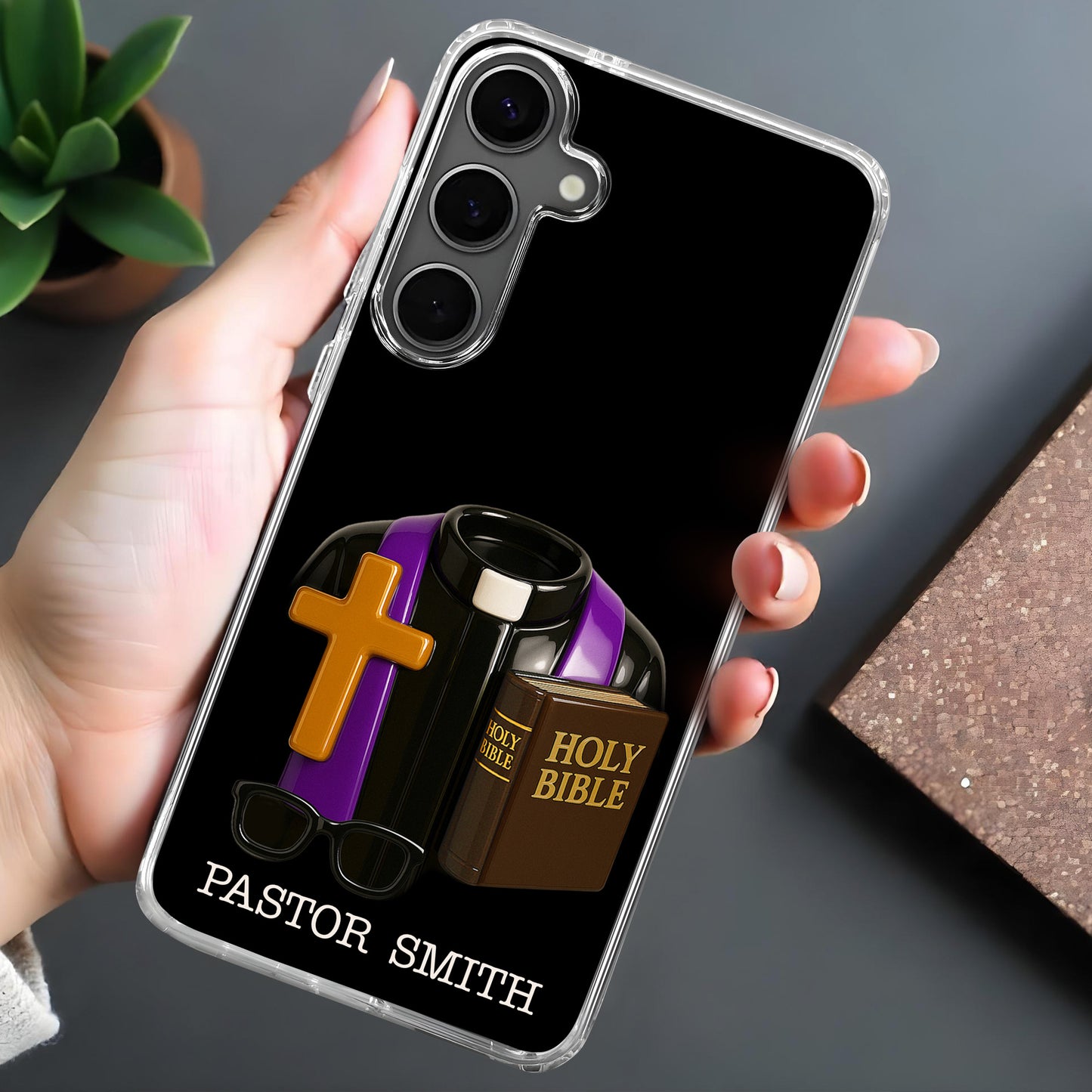 To My Dear Pastor, Cross And Holy Bible