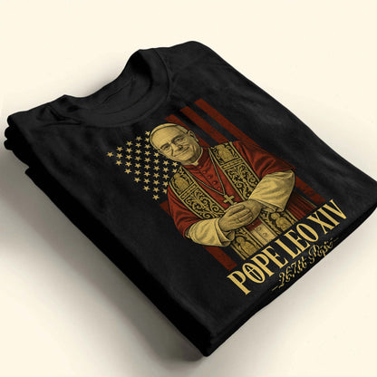 Pope Leo XIV, 267th Pope With American Flag