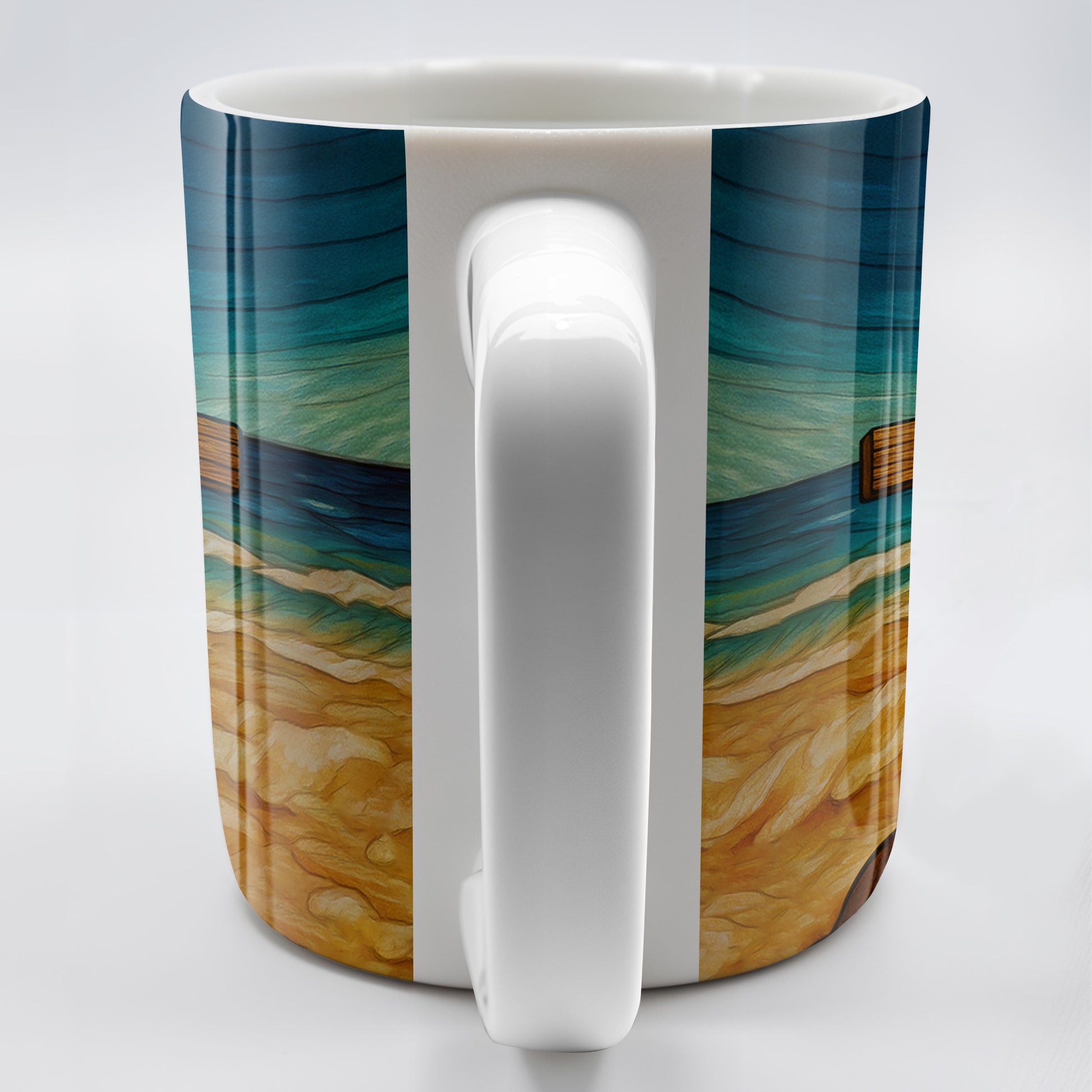 Beautifully Illustrated Cross Draped With Cloth