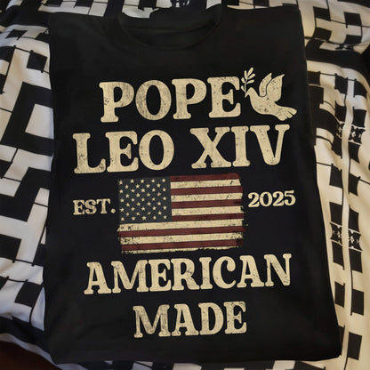 Pope Leo XIV, American Made Olive Branch and American Flag