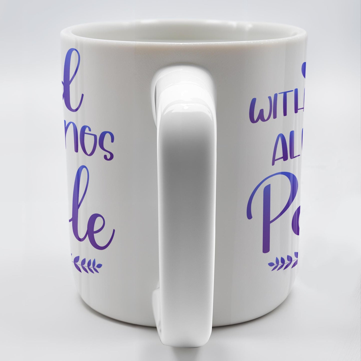 With God All Things Are Possible, Religious Quote