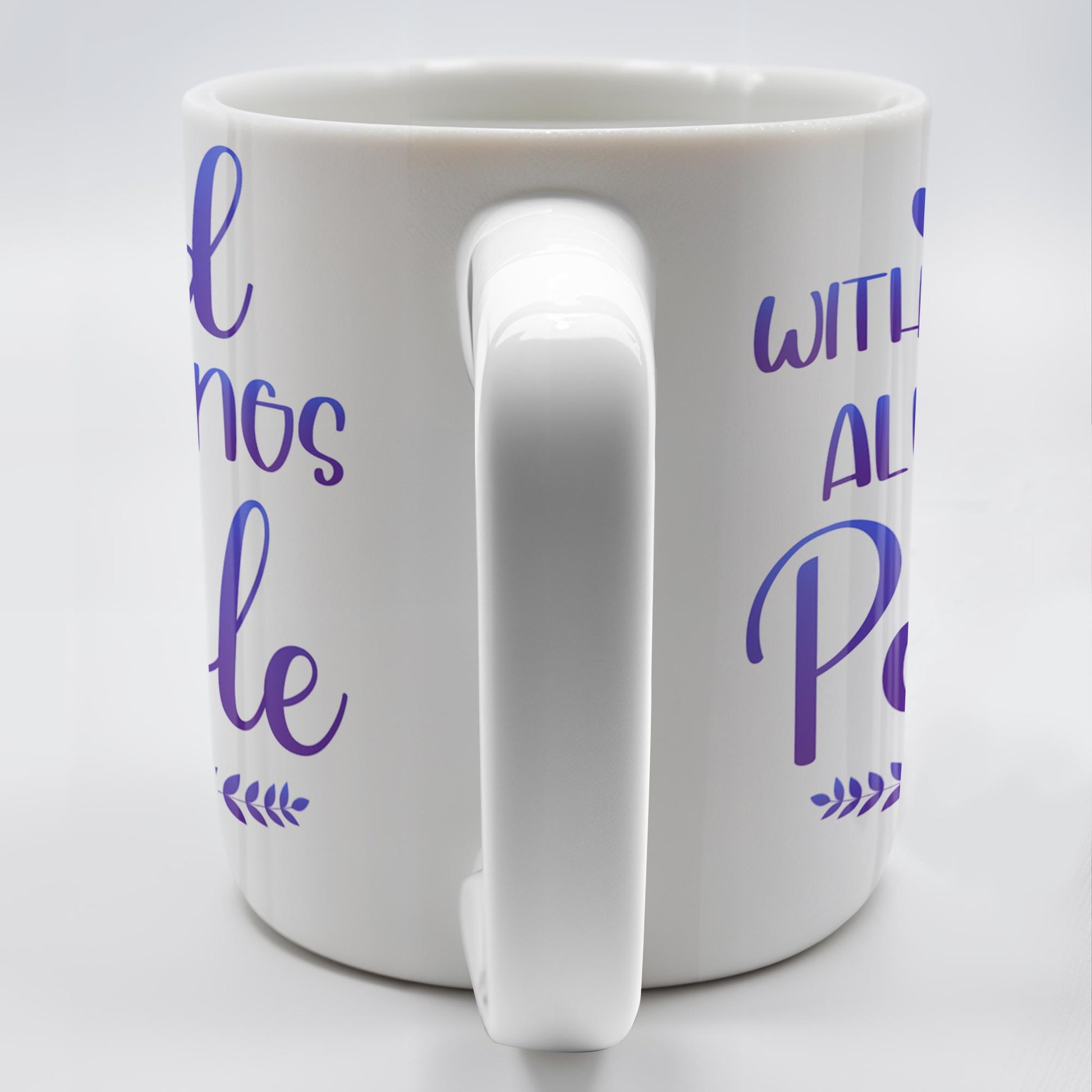 With God All Things Are Possible, Religious Quote