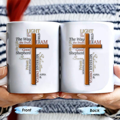 Light Of The Way, The Truth, Good Shepherd, Alpha & Omega, Messiah, Cross and Religious Text