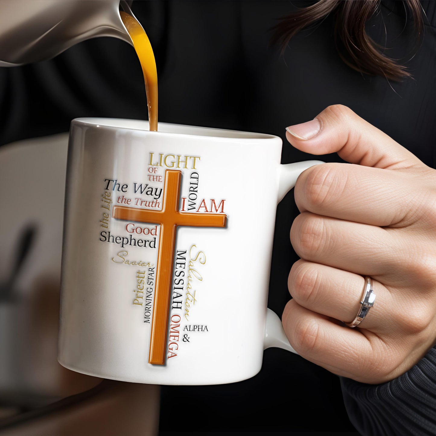 Light Of The Way, The Truth, Good Shepherd, Alpha & Omega, Messiah, Cross and Religious Text