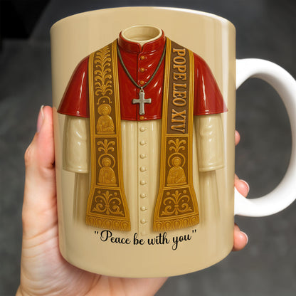 Peace Be With You, Papal Vestments and Cross