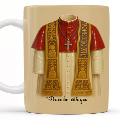 Peace Be With You, Papal Vestments and Cross