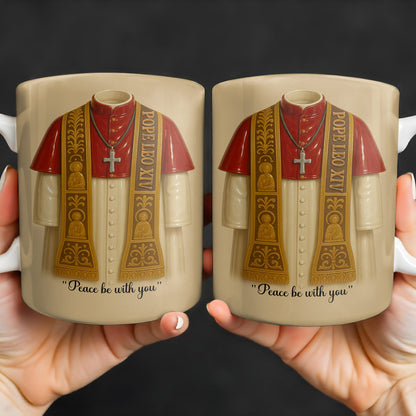 Peace Be With You, Papal Vestments and Cross