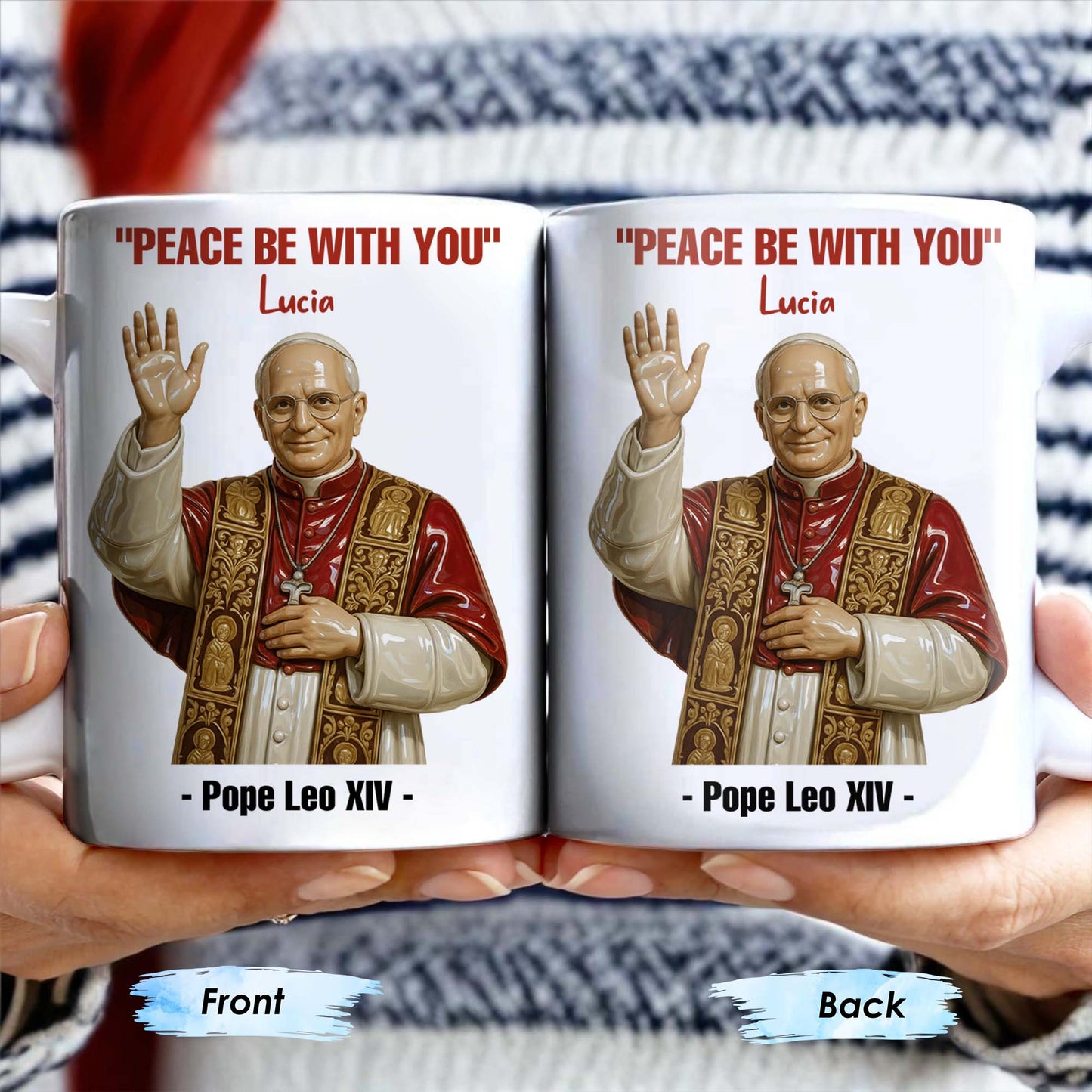 "Peace Be With You", Pope and Religious Vestments