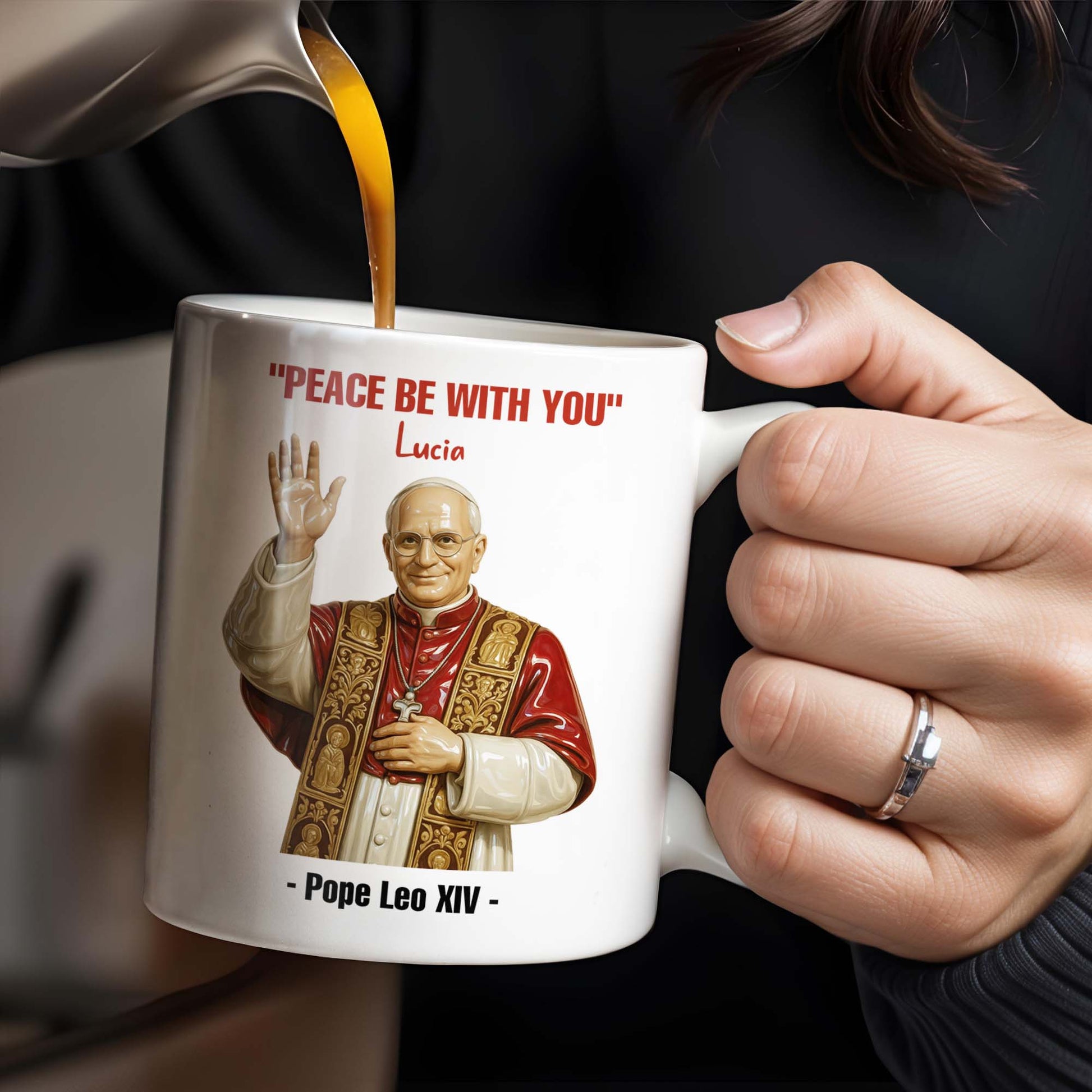 "Peace Be With You", Pope and Religious Vestments