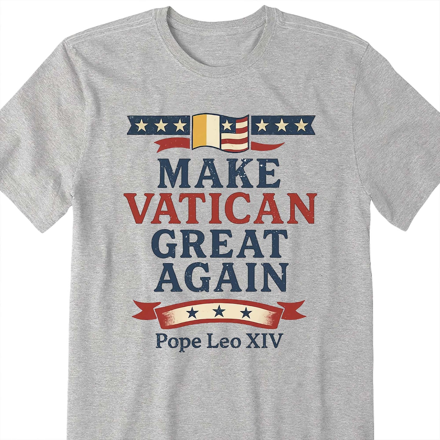 Make Vatican Great Again, Flag and Stars