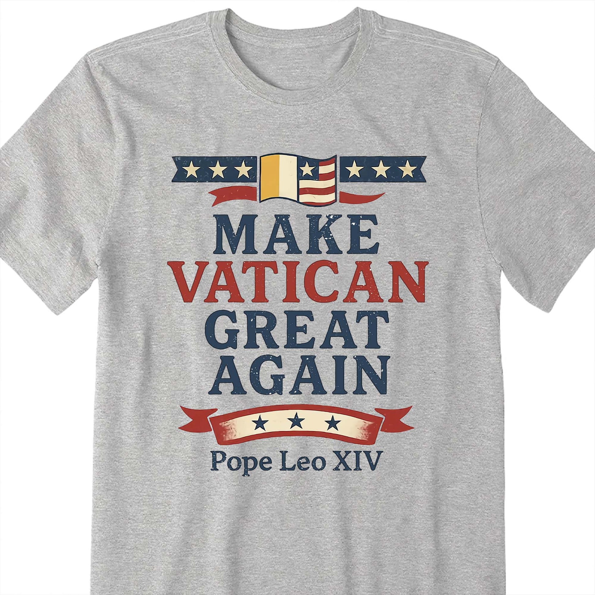 Make Vatican Great Again, Flag and Stars