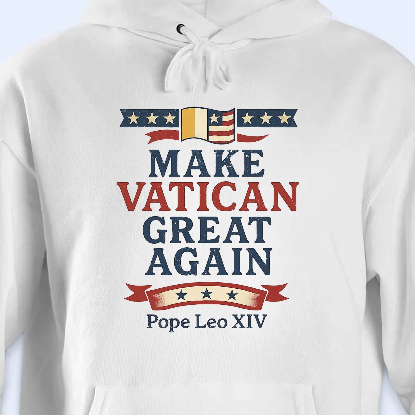 Make Vatican Great Again, Flag and Stars