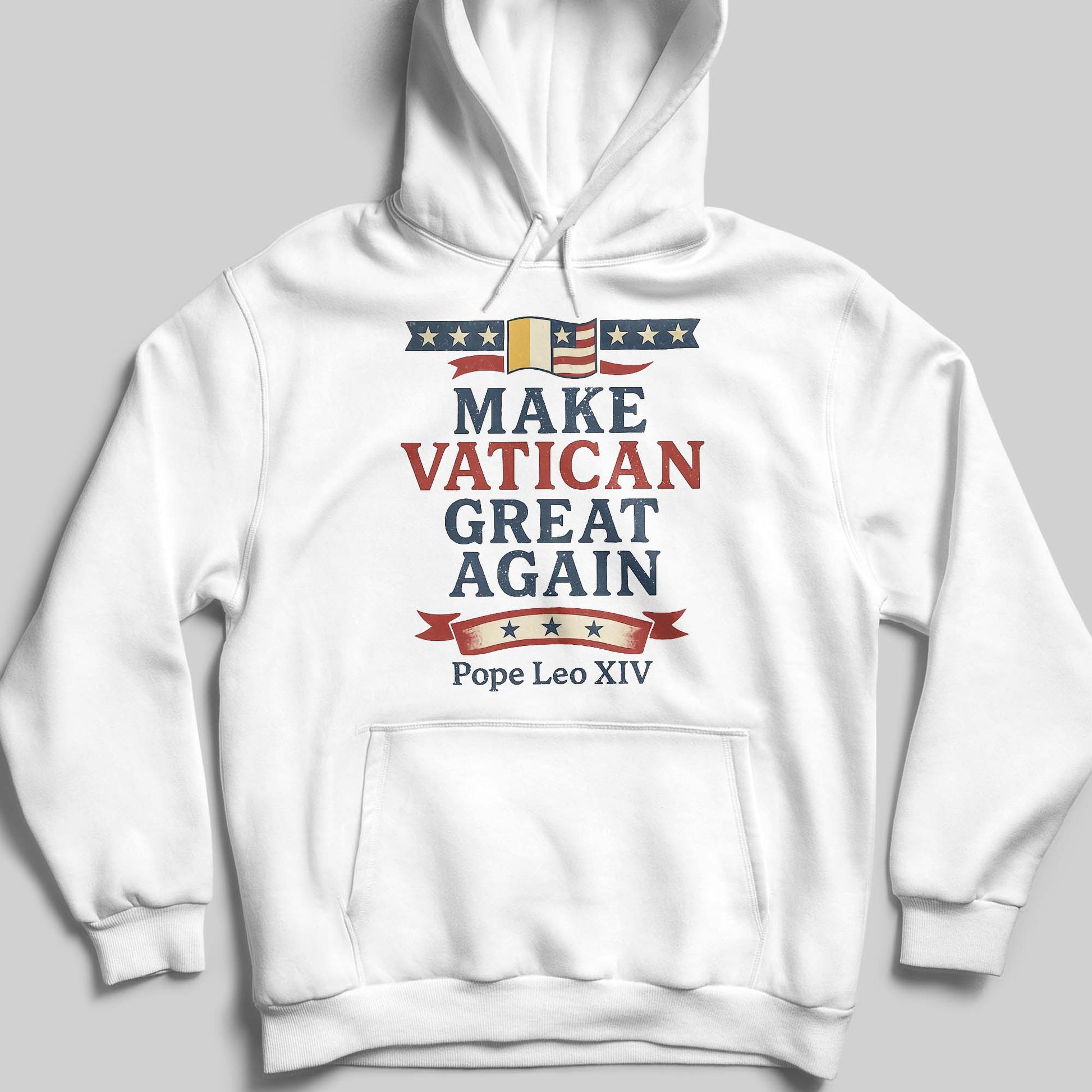 Make Vatican Great Again, Flag and Stars