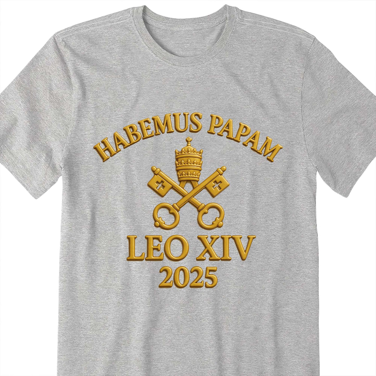 Habemus Papam Leo XIV 2025, Papal Crown and Keys