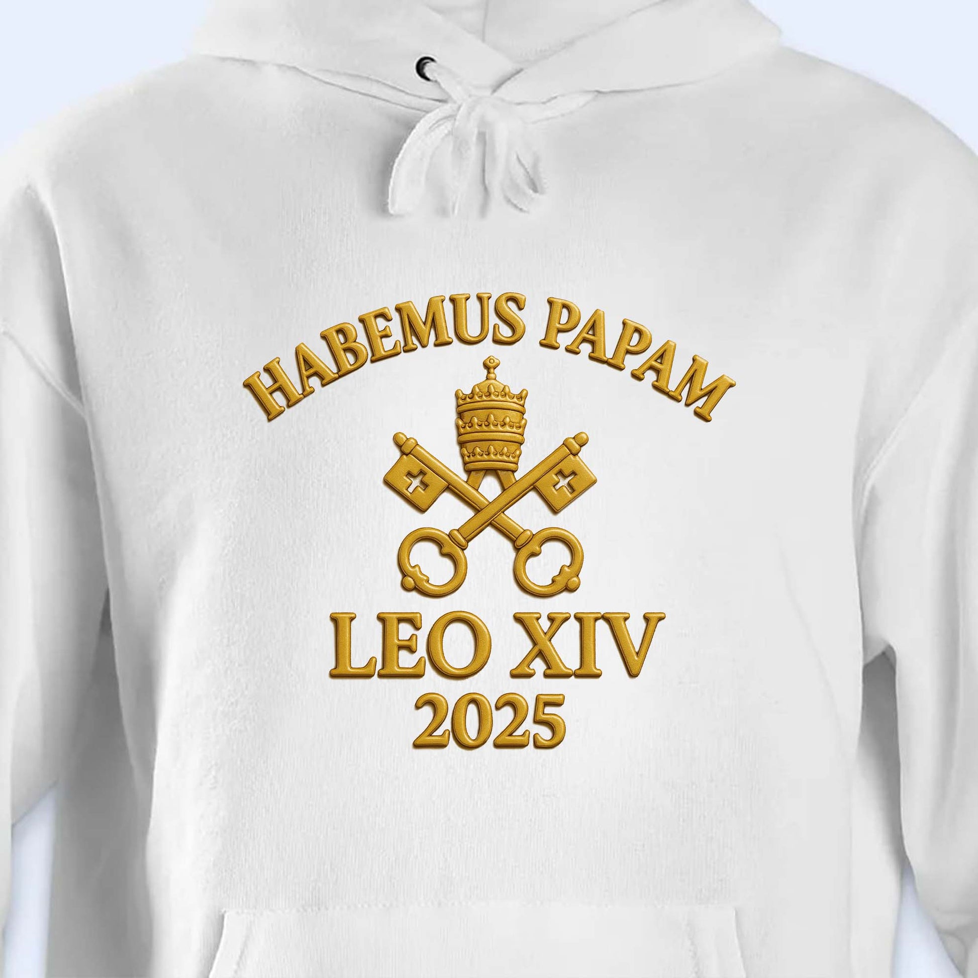 Habemus Papam Leo XIV 2025, Papal Crown and Keys