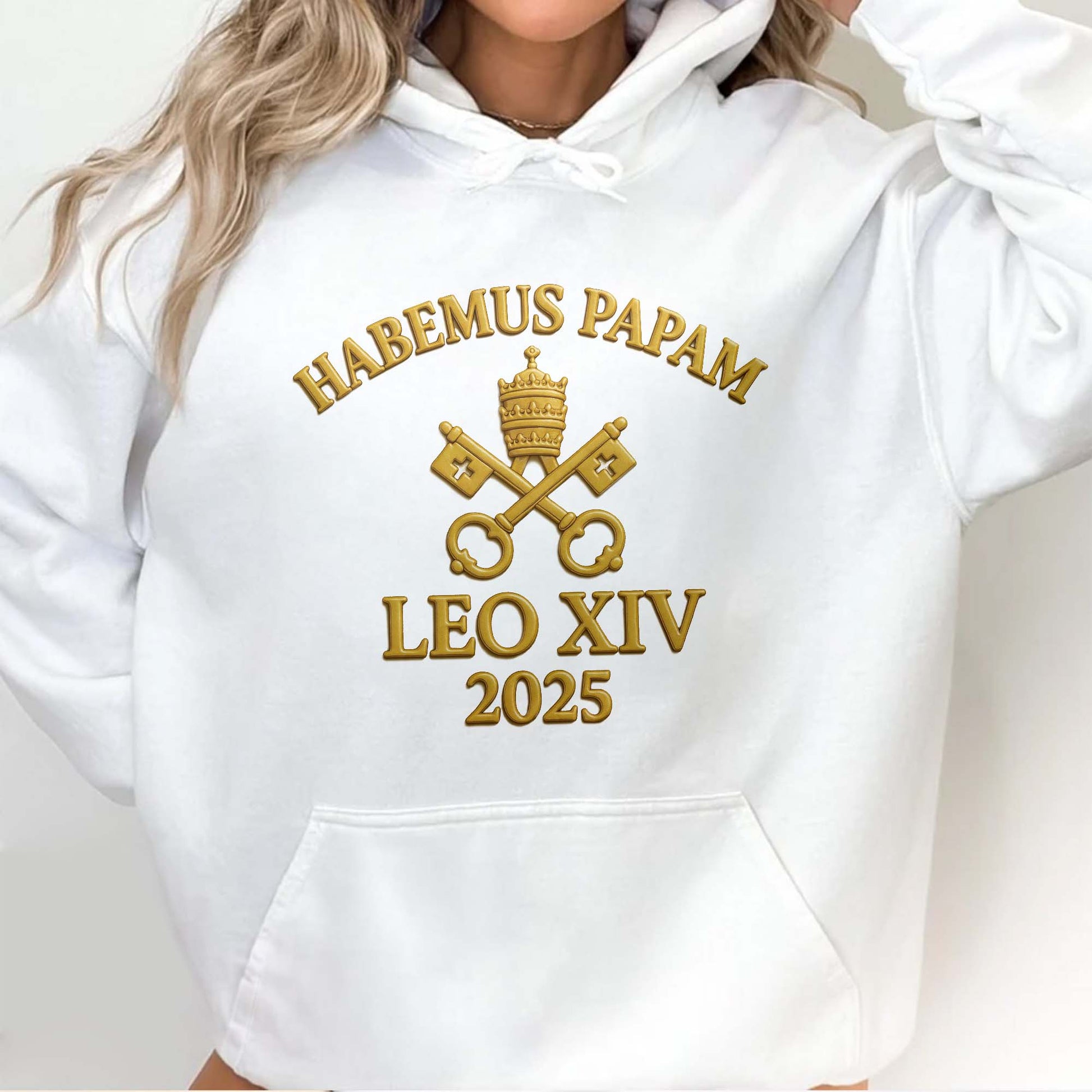 Habemus Papam Leo XIV 2025, Papal Crown and Keys