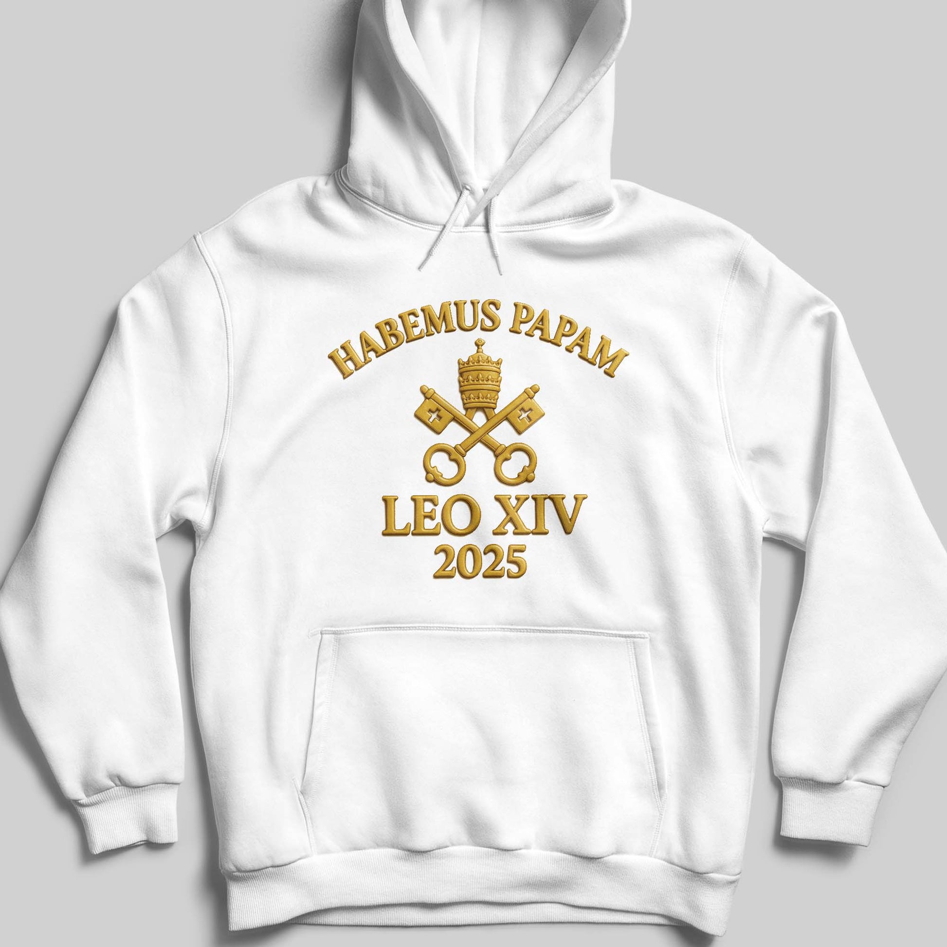 Habemus Papam Leo XIV 2025, Papal Crown and Keys