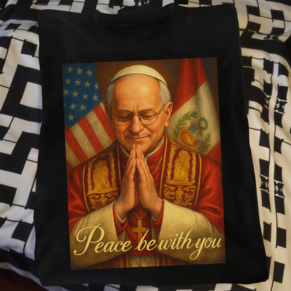 Peace Be With You, Cardinal and American Flag