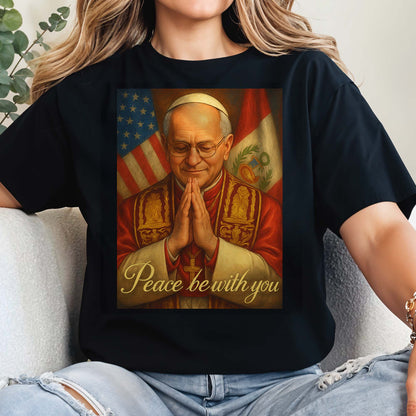 Peace Be With You, Cardinal and American Flag