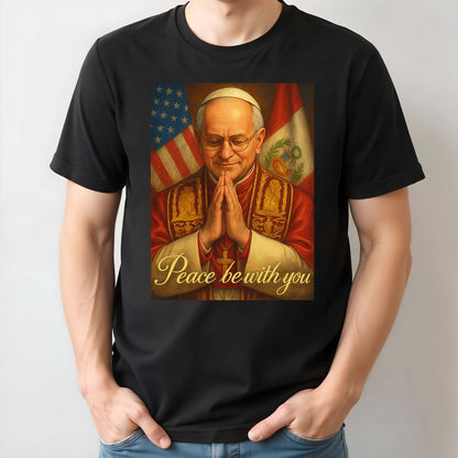 Peace Be With You, Cardinal and American Flag