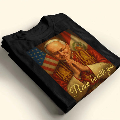 Peace Be With You, Cardinal and American Flag