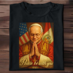 Peace Be With You, Cardinal and American Flag
