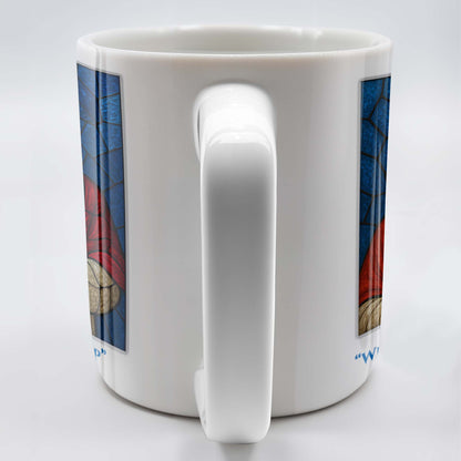 With You I Am A Christian, For You, I Am a Bishop, Stained Glass Bishop Design