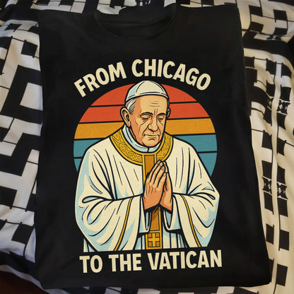 From Chicago To The Vatican, Pope And Rainbow Design
