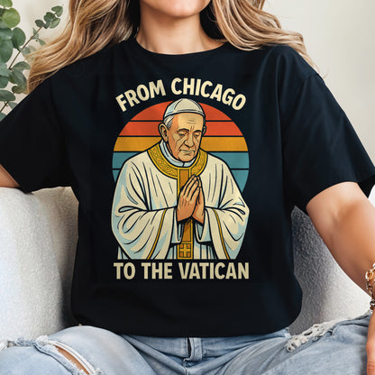 From Chicago To The Vatican, Pope And Rainbow Design