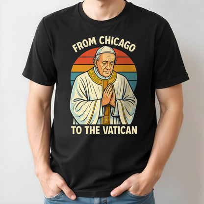 From Chicago To The Vatican, Pope And Rainbow Design
