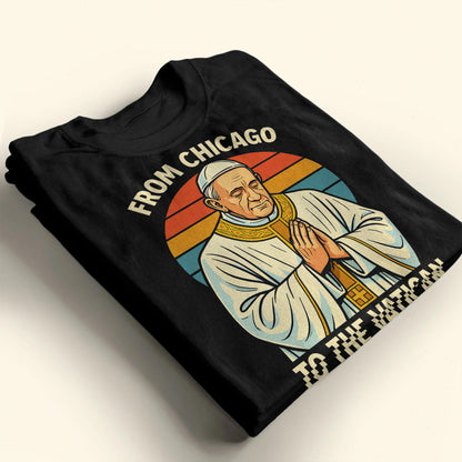 From Chicago To The Vatican, Pope And Rainbow Design