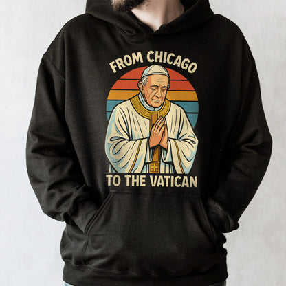 From Chicago To The Vatican, Pope And Rainbow Design