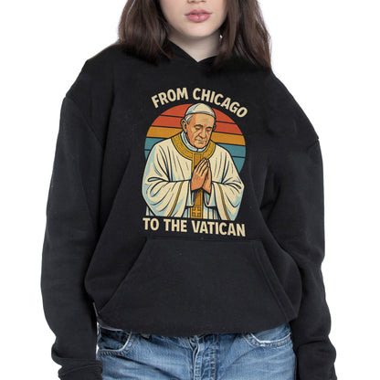 From Chicago To The Vatican, Pope And Rainbow Design