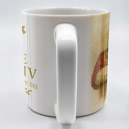 Pope Leo XIV, Servus Servorum Dei, Portrait and Religious Emblem