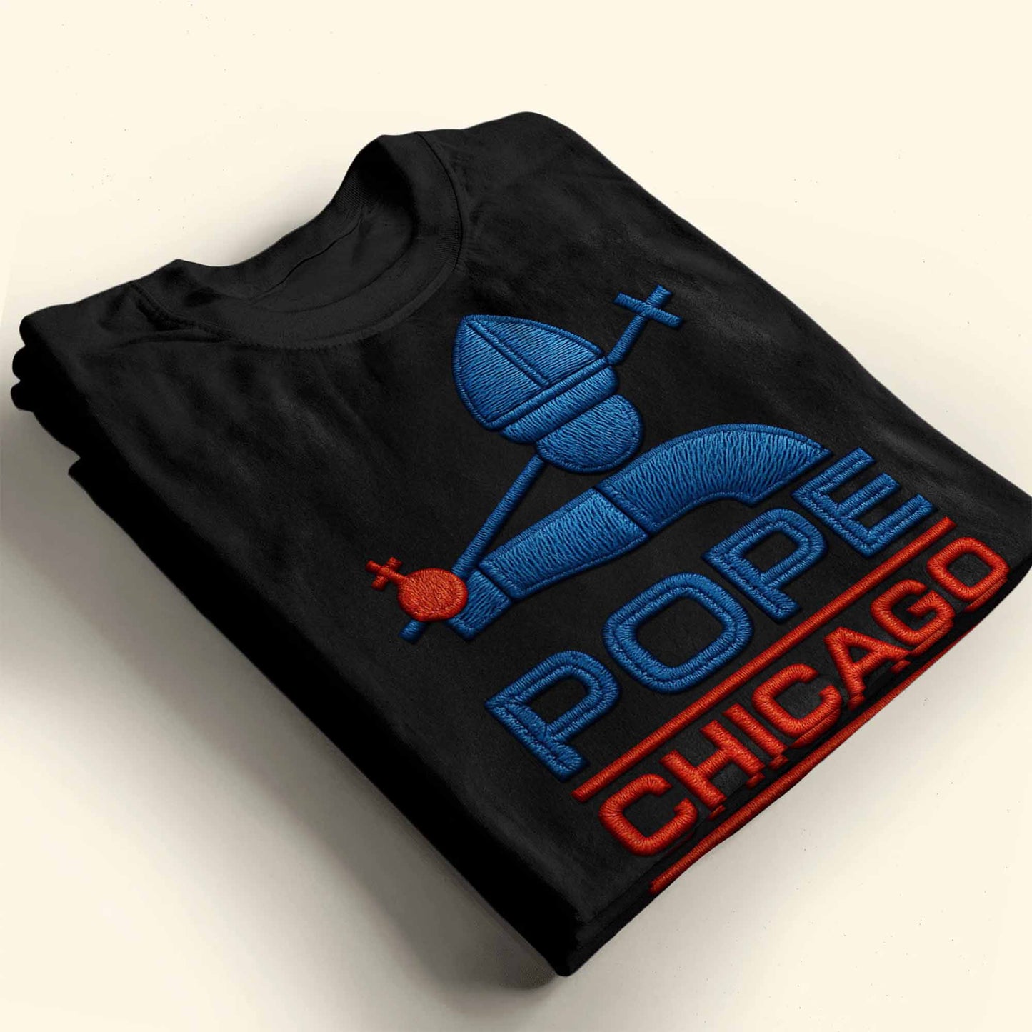 Pope Chicago Mitral Hat and Cross Design