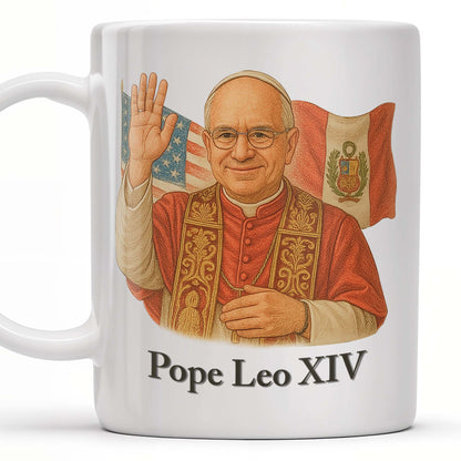 Pope Leo XIV, Flags