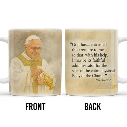 God Has... Entrusted This Treasure To Me, Pope And Censer
