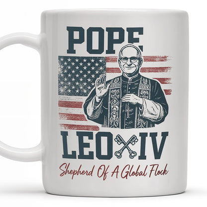 Pope Leo XIV, Shepherd Of A Global Flock, American Flag