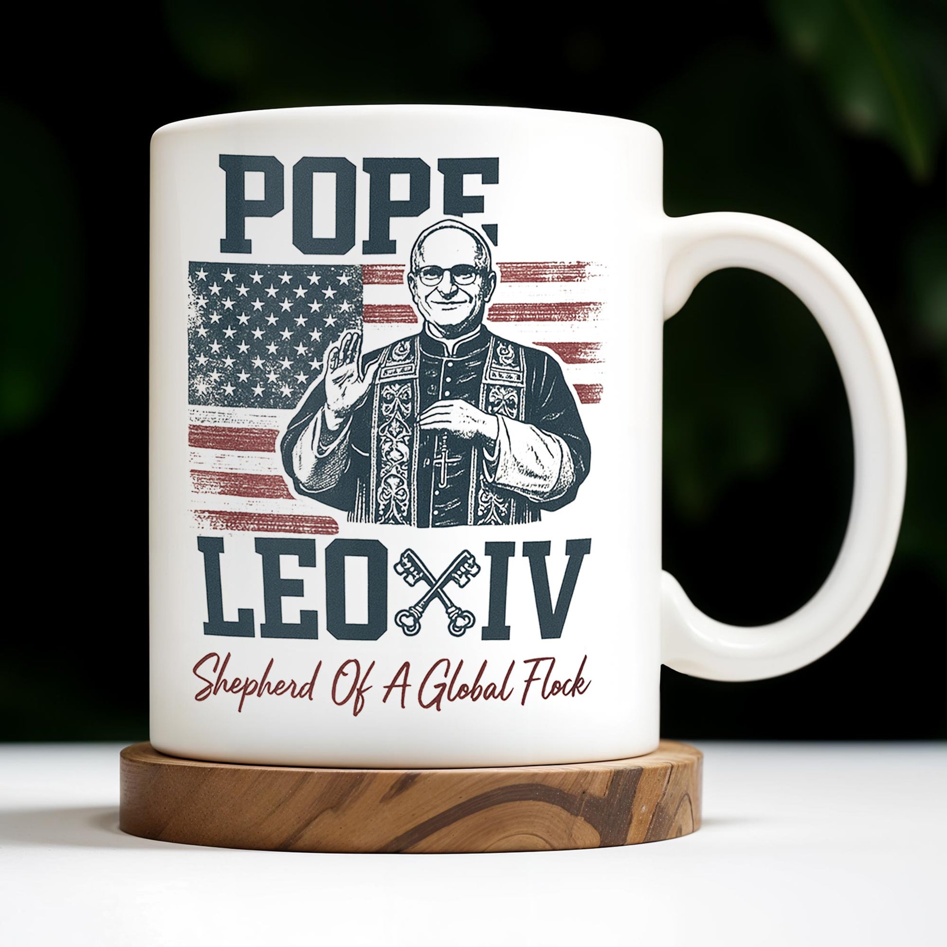 Pope Leo XIV, Shepherd Of A Global Flock, American Flag