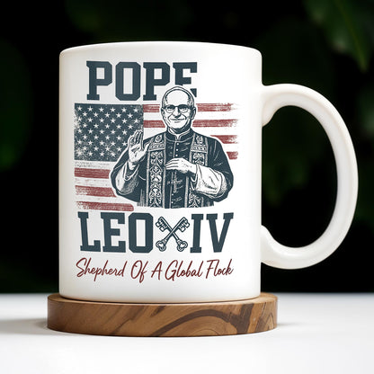 Pope Leo XIV, Shepherd Of A Global Flock, American Flag