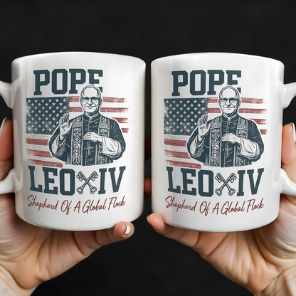 Pope Leo XIV, Shepherd Of A Global Flock, American Flag