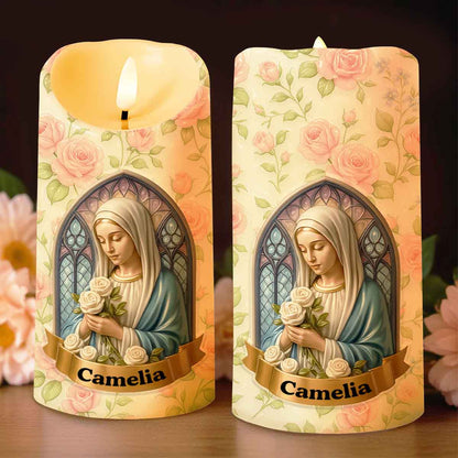 Tranquil Beauty Of Faith And Roses