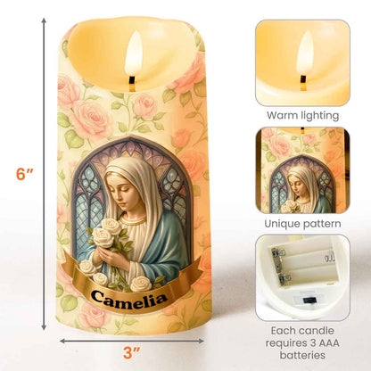 Tranquil Beauty Of Faith And Roses