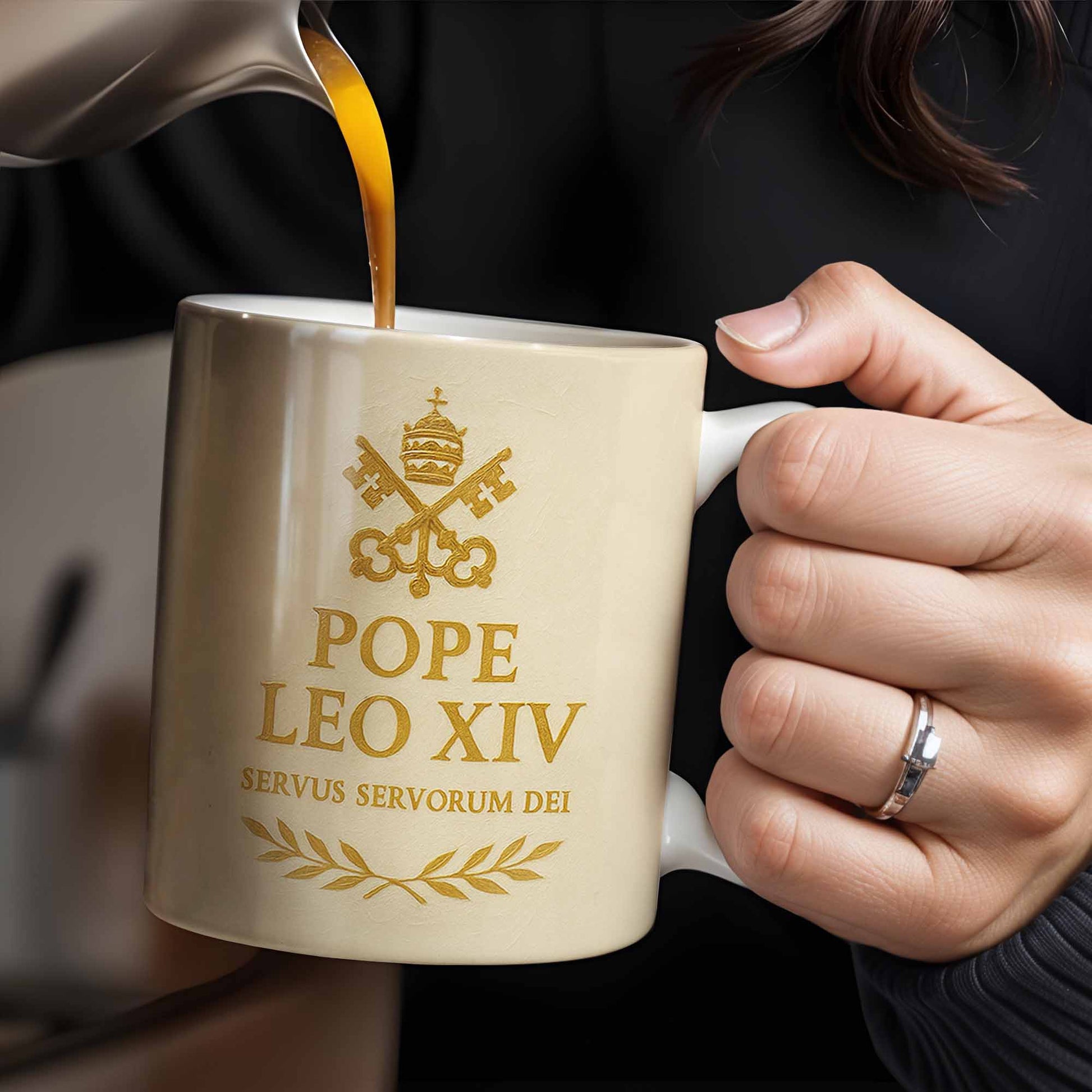 Pope Leo XIV Servus Servorum Dei, Religious Symbols