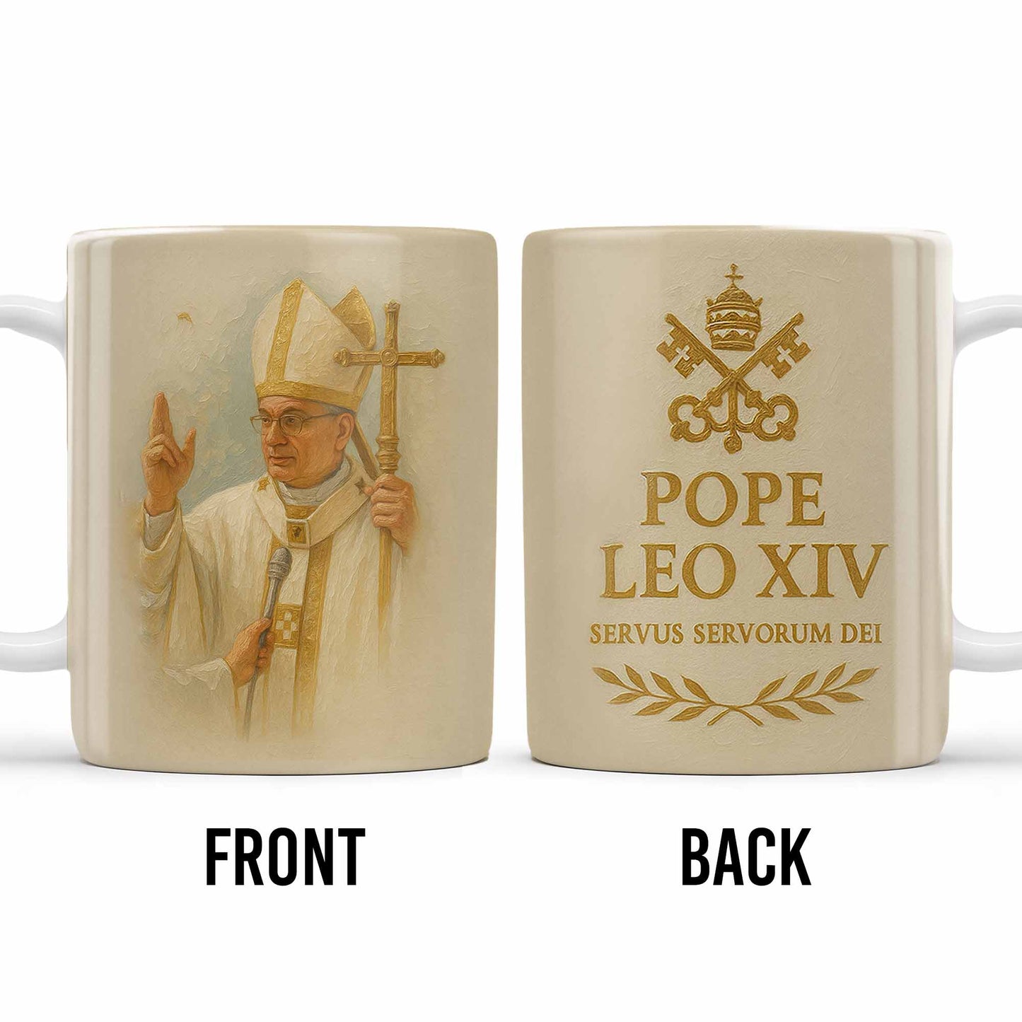 Pope Leo XIV Servus Servorum Dei, Religious Symbols