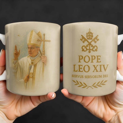 Pope Leo XIV Servus Servorum Dei, Religious Symbols