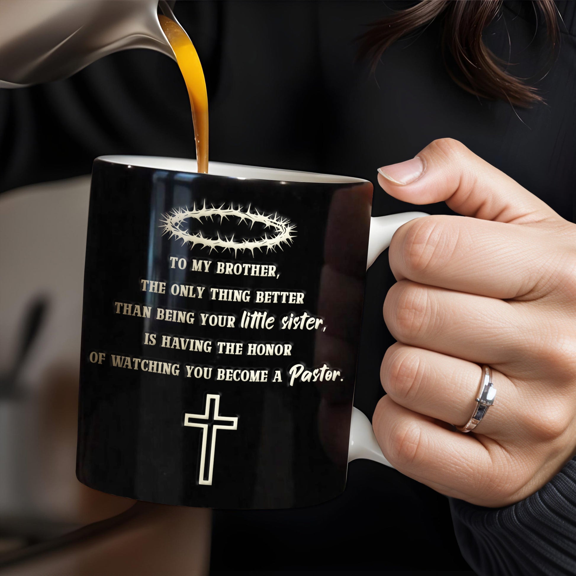 To My Brother, The Only Thing Better Than Being Your Little Sister, Cross And Holy Bible