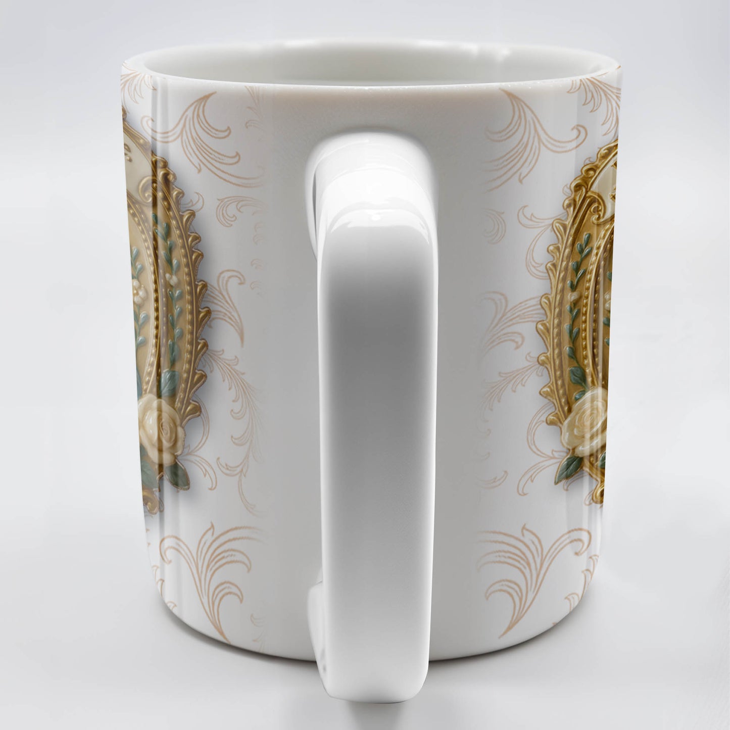 Hail Full Of Grace The Lord Is With You Virgin Mary And Roses