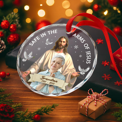 Safe in the Arms of Jesus Featuring Jesus and Dove