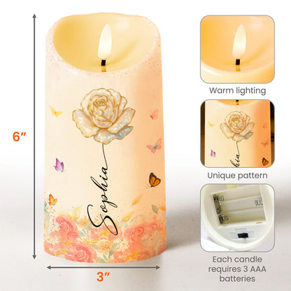 You Are Beautiful, Victorious, Enough, Rose And Butterflies